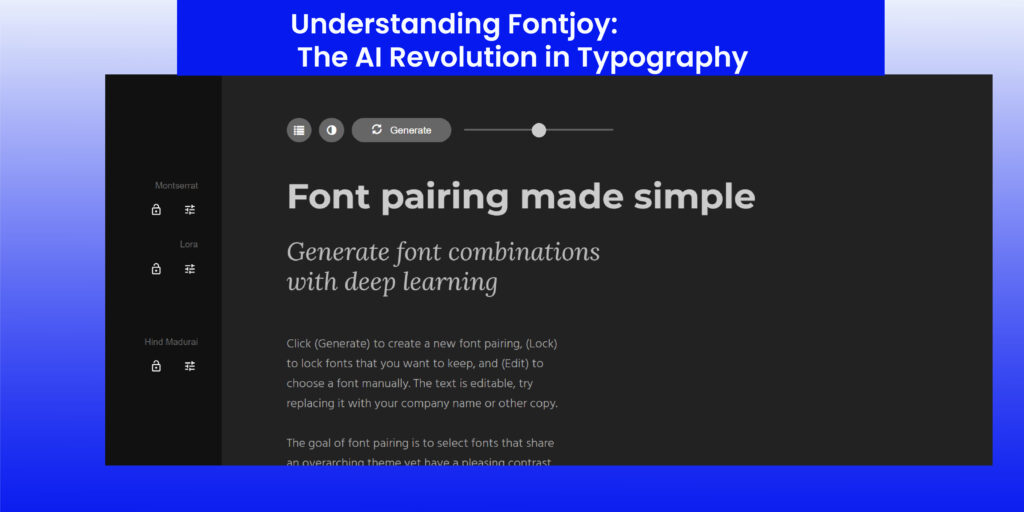Understanding Fontjoy